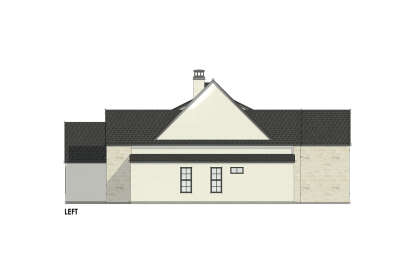 Modern Transitional House Plan #7983-00004 Elevation Photo