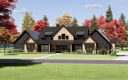 Modern Farmhouse House Plan #7983-00005 Elevation Photo