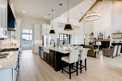 Modern Farmhouse House Plan #7983-00006 Build Photo