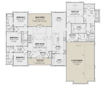 Main Floor  for House Plan #7983-00006