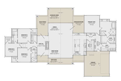 Main Floor  for House Plan #7983-00007