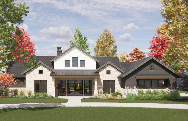 House Plan House Plan #30663 Front Elevation 