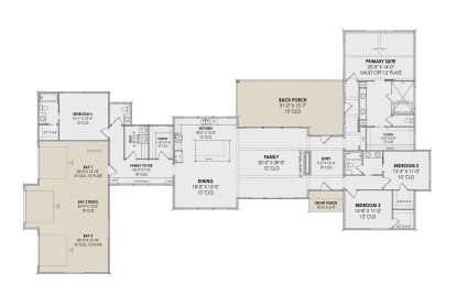 Main Floor  for House Plan #7983-00012