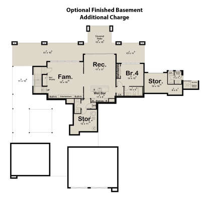 Basement for House Plan #963-00893