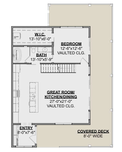 Main Floor  for House Plan #1462-00111