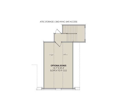 Bonus Room for House Plan #7983-00015
