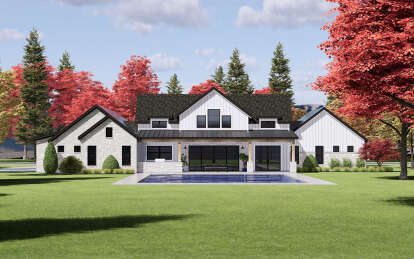 Modern Farmhouse House Plan #7983-00016 Elevation Photo