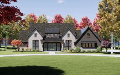 Modern Transitional House Plan #7983-00022 Elevation Photo