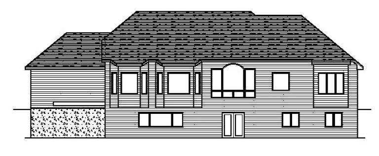 European House Plan #098-00090 Elevation Photo