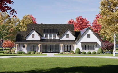 Modern Farmhouse House Plan #7983-00024 Elevation Photo