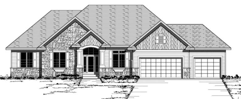 House Plan House Plan #3069 Front Elevation