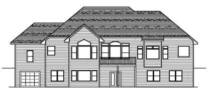 European House Plan #098-00091 Elevation Photo