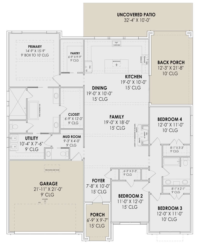 House Plan House Plan #30691 Drawing 1
