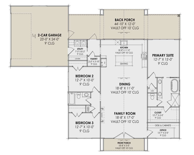 House Plan House Plan #30692 Drawing 1