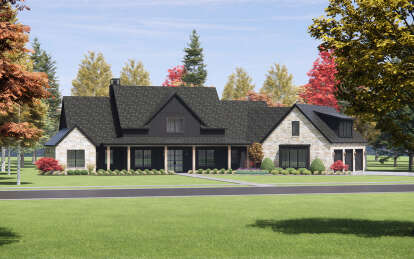 Modern Farmhouse House Plan #7983-00032 Elevation Photo