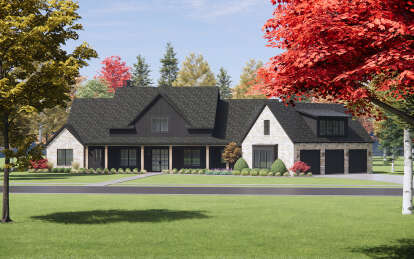 Modern Farmhouse House Plan #7983-00032 Elevation Photo