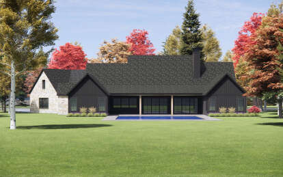 Modern Farmhouse House Plan #7983-00032 Elevation Photo
