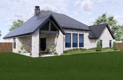 European House Plan #7983-00034 Elevation Photo