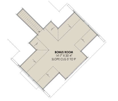 Bonus Room for House Plan #7983-00036