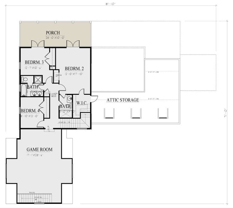 House Plan House Plan #30698 Drawing 2