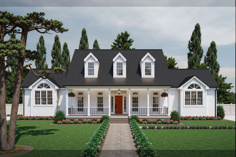 House Plan House Plan #307 Front Elevation 