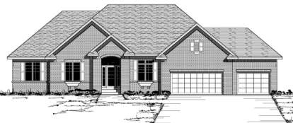 2 Bed, 2 Bath, 2319 Square Foot House Plan - #098-00092