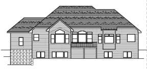 Ranch House Plan #098-00092 Elevation Photo