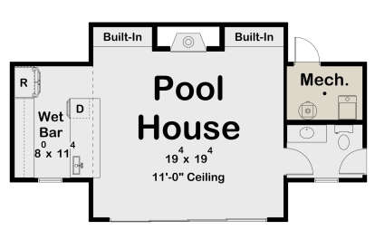 Main Floor  for House Plan #963-00896