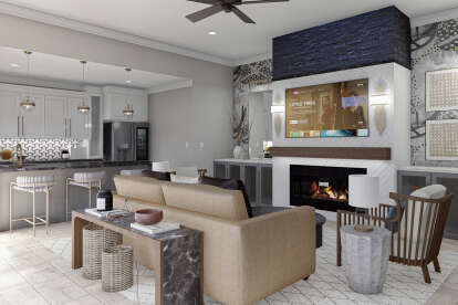 Contemporary House Plan #963-00896 Additional Photo