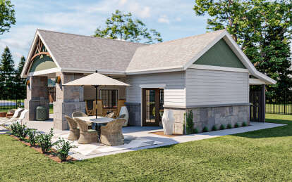 Craftsman House Plan #963-00898 Elevation Photo