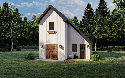 Modern Farmhouse House Plan #963-00899 Elevation Photo