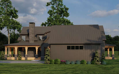 Modern Farmhouse House Plan #8318-00385 Elevation Photo