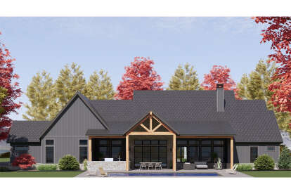 Modern Farmhouse House Plan #7983-00038 Elevation Photo