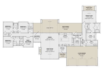 Main Floor  for House Plan #7983-00041