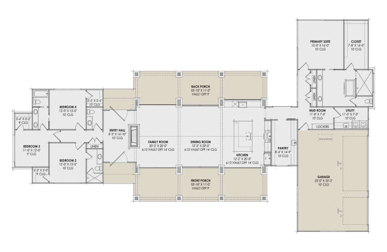 House Plan House Plan #30720 Drawing 1