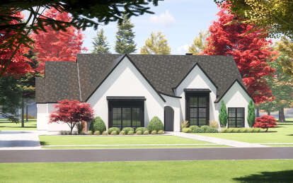 European House Plan #7983-00046 Elevation Photo