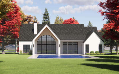 European House Plan #7983-00046 Elevation Photo