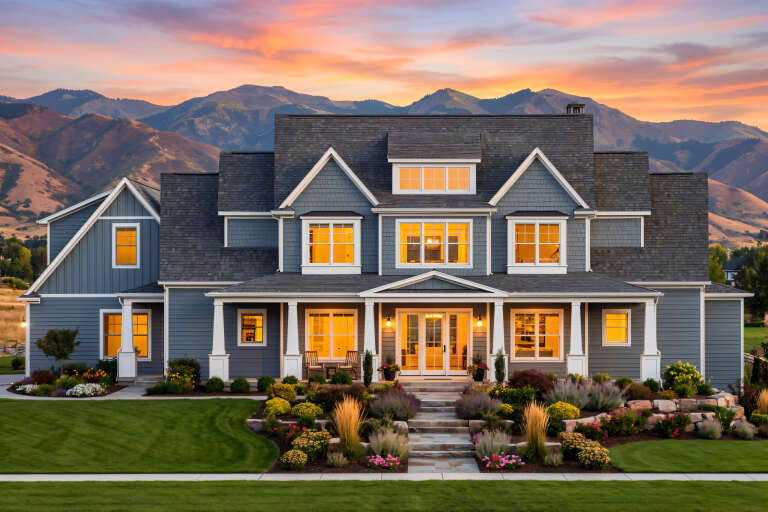 House Plan House Plan #30726 Front Elevation 
