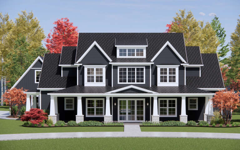 House Plan House Plan #30726 Front Elevation 
