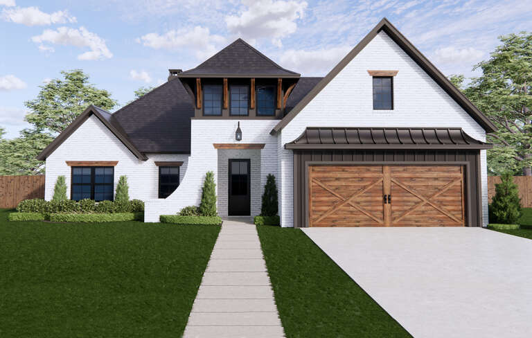 House Plan House Plan #30729 Front Elevation 