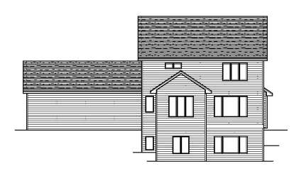 Traditional House Plan #098-00095 Elevation Photo