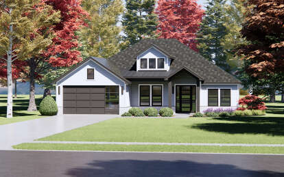 Modern House Plan #7983-00051 Elevation Photo