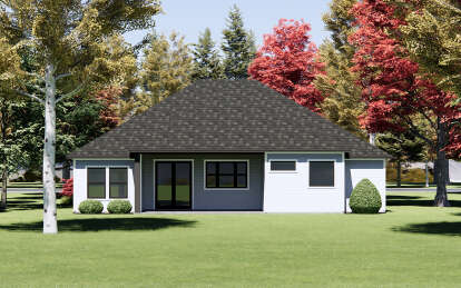 Modern House Plan #7983-00051 Elevation Photo