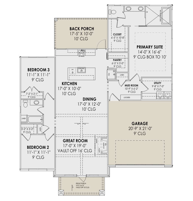 House Plan House Plan #30732 Drawing 1