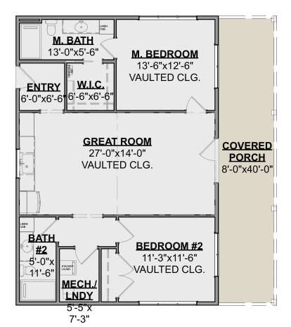Main Floor  for House Plan #1462-00112