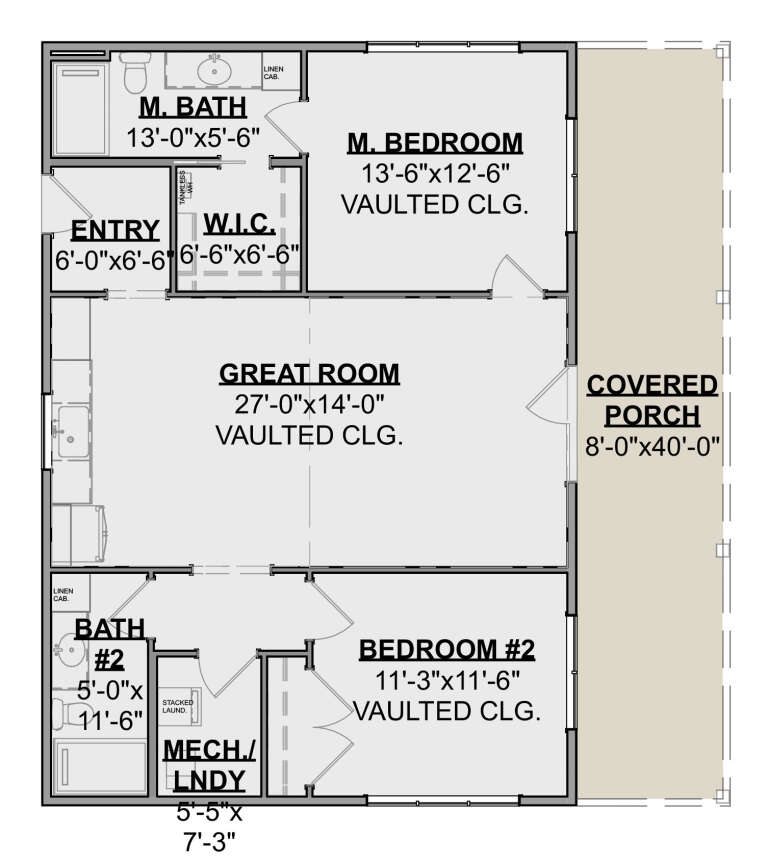 House Plan House Plan #30735 Drawing 1