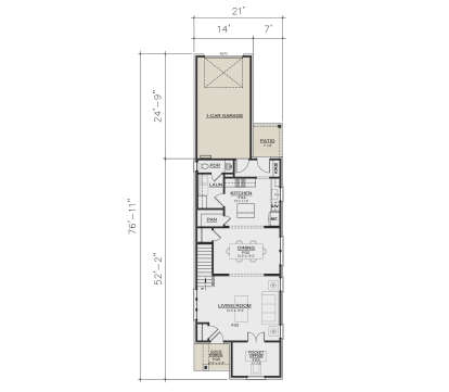 Main Floor  for House Plan #7071-00019