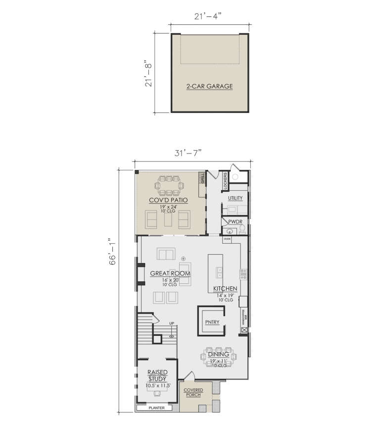 House Plan House Plan #30740 Drawing 1