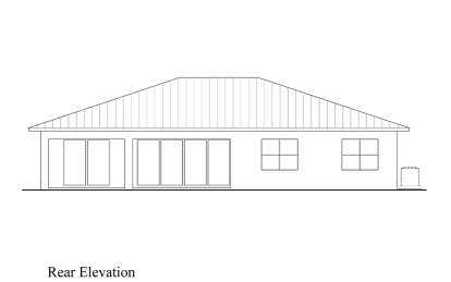 Contemporary House Plan #207-00146 Elevation Photo