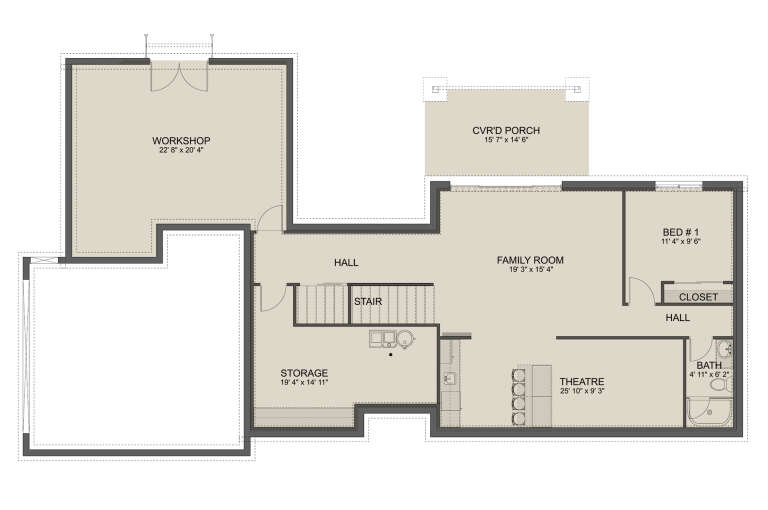 House Plan House Plan #30744 Drawing 3